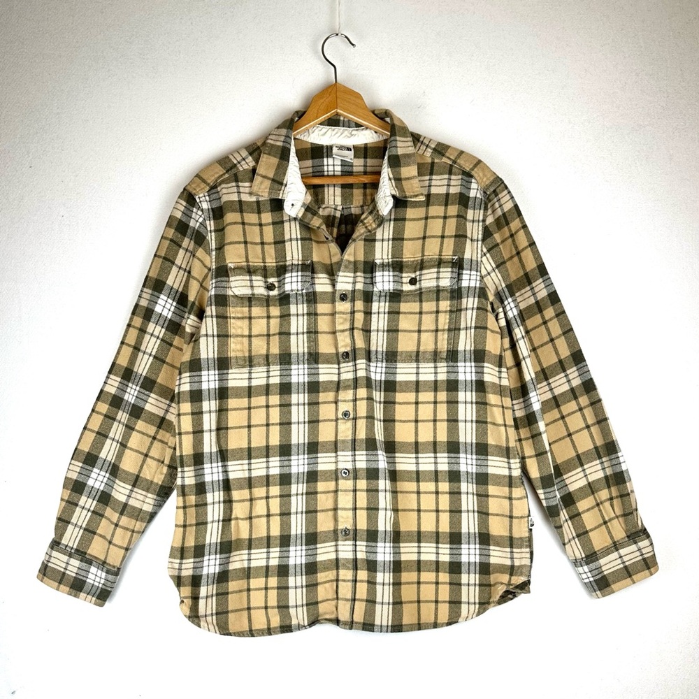 The North Face Plaid Flannel Button Down Shirt Gorpcore